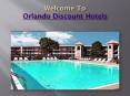Orlando discount hotels