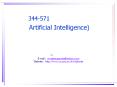 344-571 ?????????????  (Artificial Intelligence) PowerPoint PPT Presentation