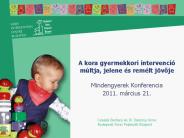 A kora gyermekkori intervenci