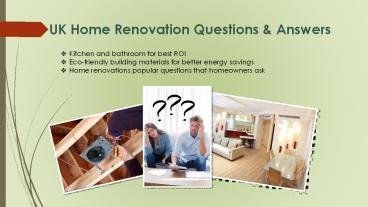 House Refurbishment and Renovation Q&A by Fresh Home Builders