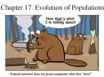 Chapter 17: Evolution of Populations PowerPoint PPT Presentation
