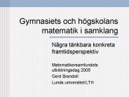 Gymnasiets och h
