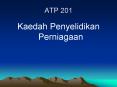 ATP 201 PowerPoint PPT Presentation