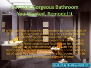 Get That Gorgeous Bathroom You Wanted, Remodel It