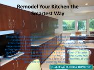 Remodel Your Kitchen the Smartest Way