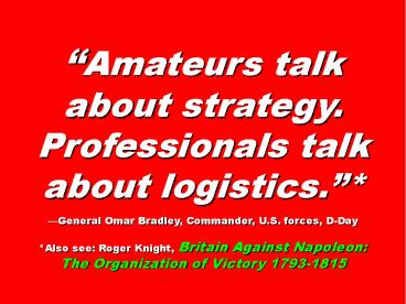 The Challenge:   To Create More Value in All Negotiations