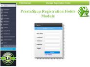 FME's PrestaShop Add New Registration Field Module