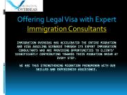 Offering Legal Visa with Expert Immigration Consultants