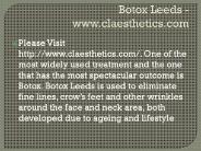 Botox Leeds - www.claesthetics.com