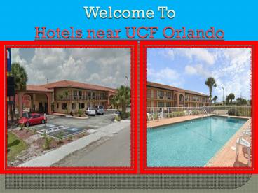 Hotels near UCF orlando