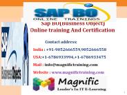 Sap BO(Business Object) Online Training And Certification
