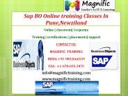 Sap BO Online training Classes In Pune,Newziland