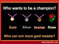 Who can win more gold medals? PowerPoint PPT Presentation
