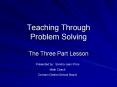 Teaching Through Problem Solving PowerPoint PPT Presentation