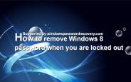 How to remove Windows 8 login password on Dell?
