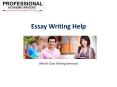 Essay Writing Help PowerPoint PPT Presentation