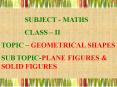 SUBJECT - MATHS PowerPoint PPT Presentation