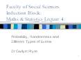 Faculty of Social Sciences Induction Block: Maths PowerPoint PPT Presentation
