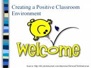 Creating a Positive Classroom Environment