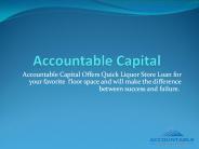 Liquor Store Loans