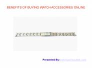 Attractive Watch Accessories Online