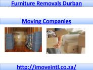 Furniture Removals Port Elizabeth