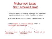 Mehanicki talasi