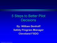 5 Steps to Better Pilot Decisions