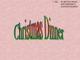 Christmas Dinner PowerPoint PPT Presentation