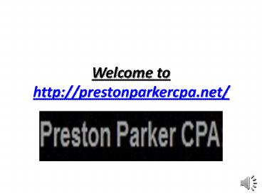 Preston Parker CPA