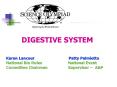 DIGESTIVE SYSTEM PowerPoint PPT Presentation
