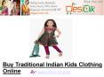 Buy Traditional Indian Kids Clothing Online