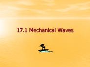 17.1 Mechanical Waves