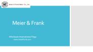 Meier & Frank International Flags