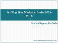 Set Top Box Market in India 2012-2016 PowerPoint PPT Presentation
