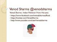 Venod sharma @venodsharma #Venodsharma