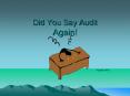 Did You Say Audit Again! PowerPoint PPT Presentation