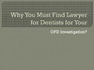 Dental License Hearing Attorney in NY