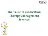 The Value of Medication Therapy Management Services