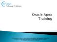 Oracle APEX Training PowerPoint PPT Presentation