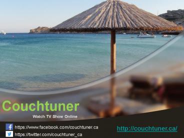 Couchtuner - Watch TV Show Online