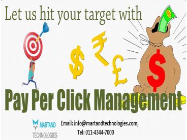 Pay Per Click Advertisement- Martand Technologies