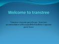 Transtree|Corporate Guest House Extended Stay Serviced Apartments in Bangalore PowerPoint PPT Presentation
