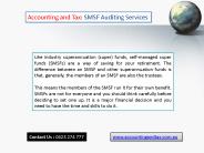 Smsf Auditing Services in Melbourne