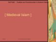 [ Medieval Islam ] PowerPoint PPT Presentation