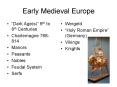 Early Medieval Europe PowerPoint PPT Presentation