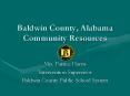 Baldwin County, Alabama Community Resources PowerPoint PPT Presentation