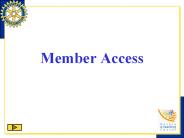 Member Access