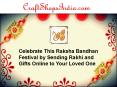 Send Rakhi To India & Send Gifts To India with CraftShopsIndia.com