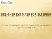 Beauty Sleep Eye Mask